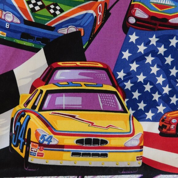 OOP high speed Alexander Henry quilt fabric Daytona NASCAR stock car race track - Picture 16 of 16